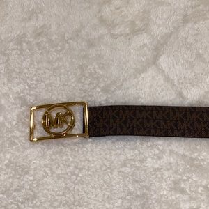Brown and Gold Michael Kors Belt.